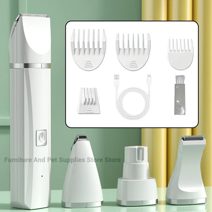 Rechargeable Pet Hair Clippers