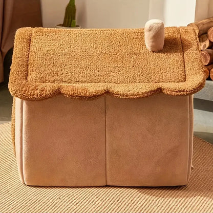 Washable Cat House for Small Dogs and Small to Medium Cats