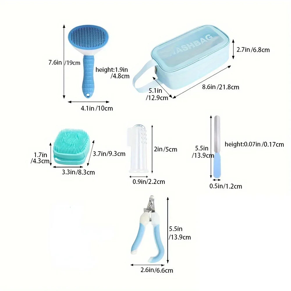 9 Piece Grooming Kit