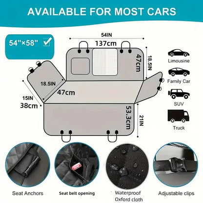Waterproof Car Seat Cover for Pets