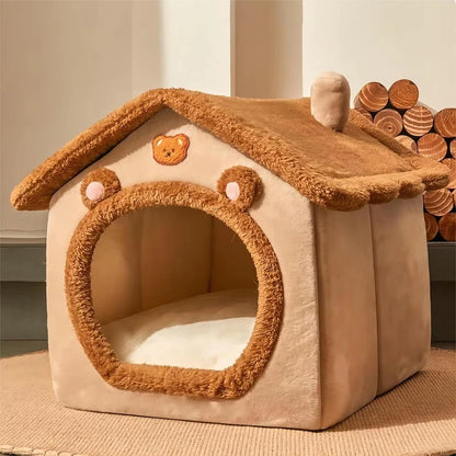 Washable Cat House for Small Dogs and Small to Medium Cats